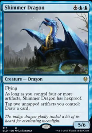 Dragon scintillant