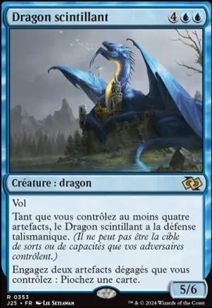 Dragon scintillant