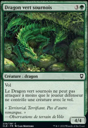 Dragon vert sournois