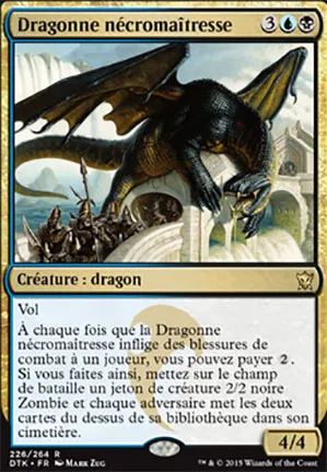 Dragonne nécromaîtresse