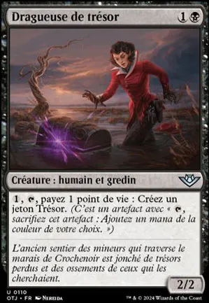 Dragueuse de trésor