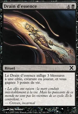 Drain d'essence