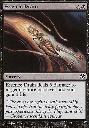 Drain d'essence