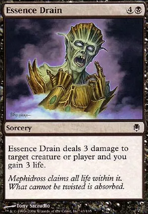 Drain d'essence