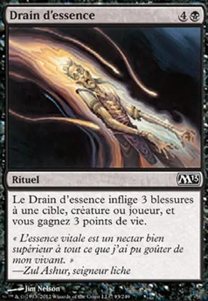 Drain d'essence