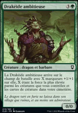 Drakéide ambitieuse