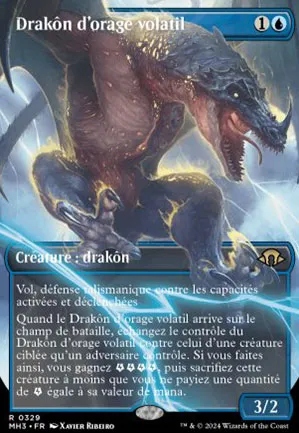 Drakôn d'orage volatil
