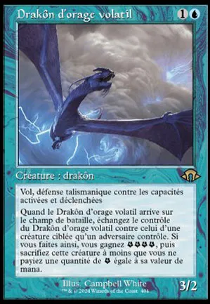 Drakôn d'orage volatil