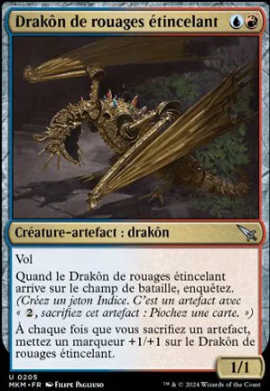 Drakôn de rouages étincelant