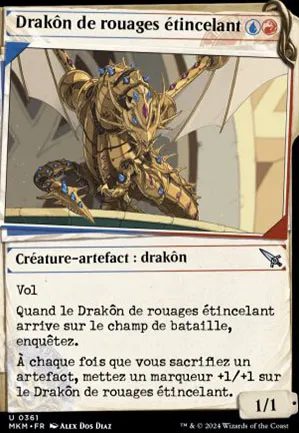 Drakôn de rouages étincelant