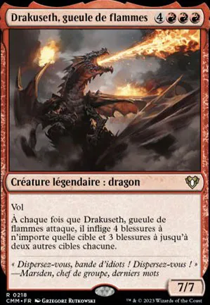 Drakuseth, gueule de flammes