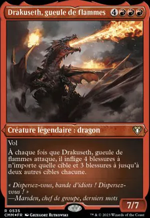 Drakuseth, gueule de flammes