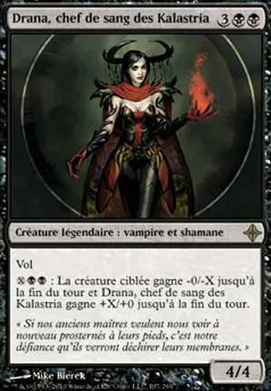 Drana, chef de sang des Kalastria