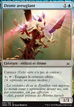 Drone aveuglant