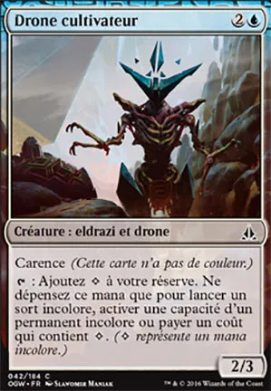 Drone cultivateur