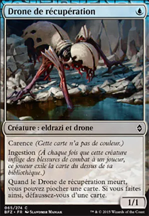 Drone de récupération