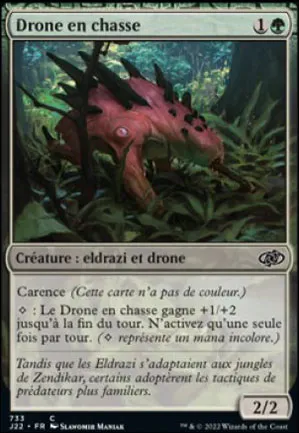 Drone en chasse