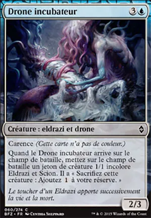 Drone incubateur