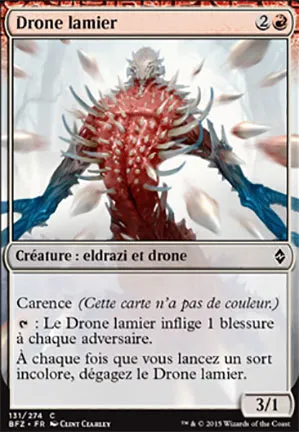Drone lamier