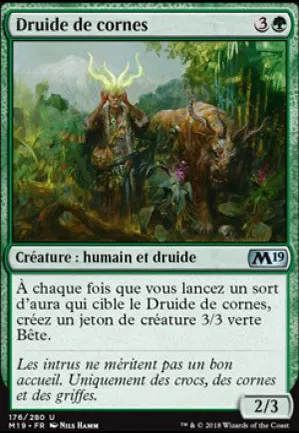 Druide de cornes
