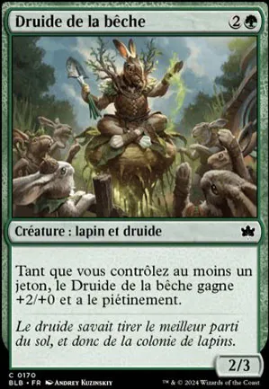 Druide de la bêche