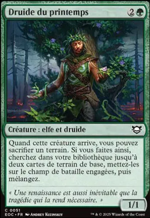 Druide du printemps