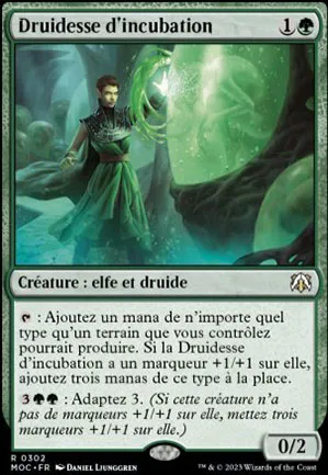 Druidesse d'incubation