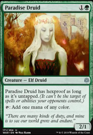 Druidesse de paradis