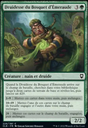 Druidesse du Bosquet d'Émeraude