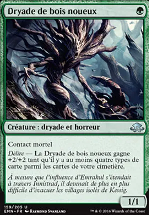 Dryade de bois noueux