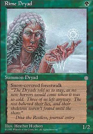 Dryade des frimas