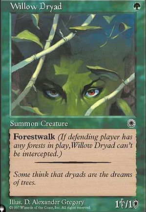 Dryade des saules