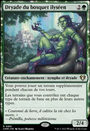 Dryade du bosquet ilyséen
