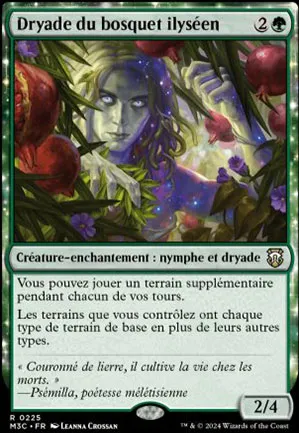 Dryade du bosquet ilyséen