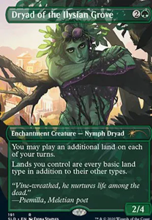 Dryade du bosquet ilyséen