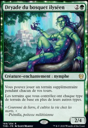 Dryade du bosquet ilyséen