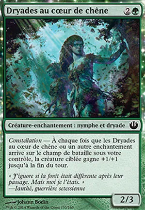 Dryades au cœur de chêne