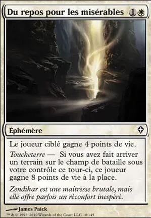 Du repos pour les misérables