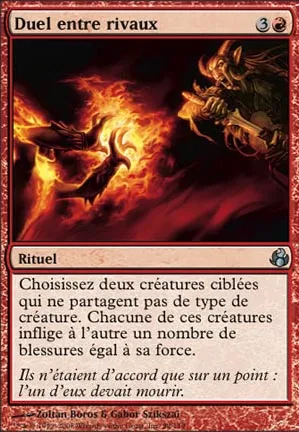 Duel entre rivaux
