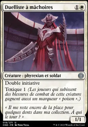 Duelliste à mâchoires