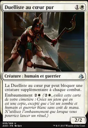Duelliste au cœur pur