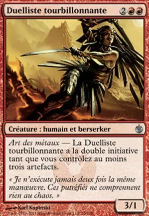 Duelliste tourbillonnante