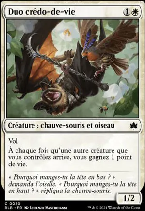 Duo crédo-de-vie