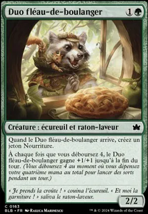 Duo fléau-de-boulanger