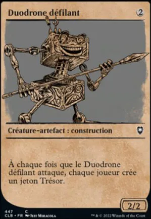 Duodrone défilant