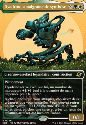 Dyadrine, amalgrame de synthèse