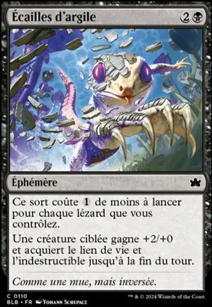 Écailles d'argile