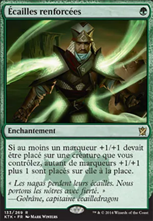 Écailles renforcées