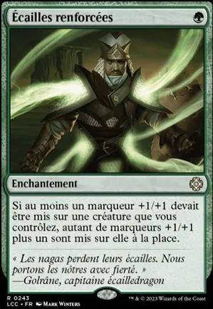 Écailles renforcées