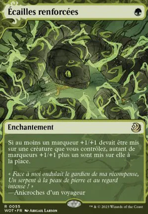 Écailles renforcées